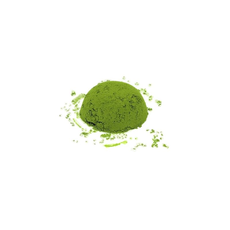 awa organic ceremonial grade matcha in a ball shape