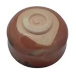 Aka Raku Matcha Bowl Red Bottom