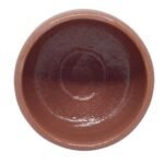 Aka Raku Matcha Bowl Red Inside