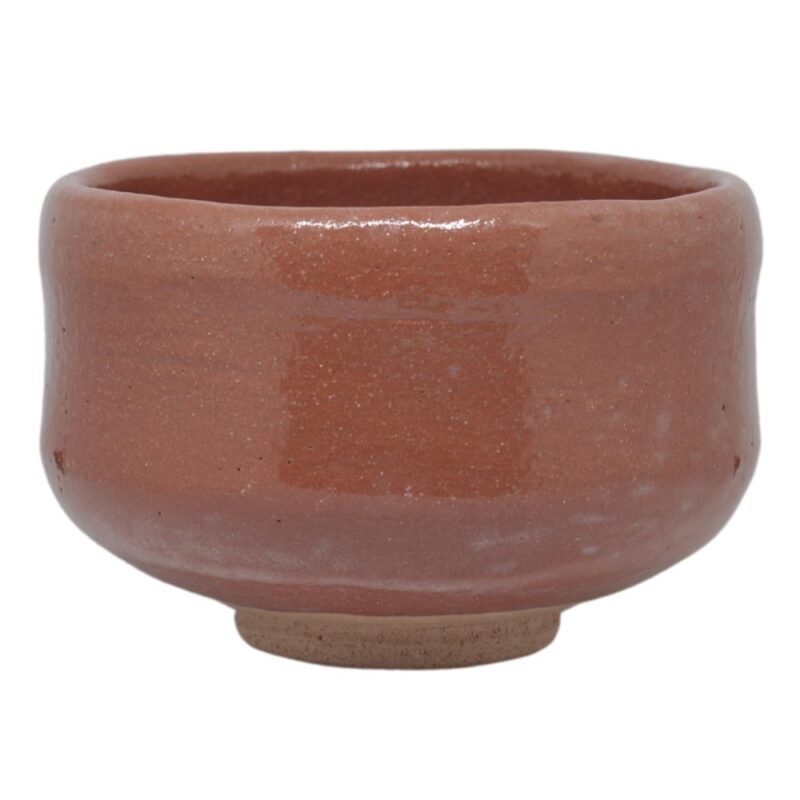 Aka Raku Matcha Bowl Red Main 2