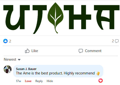 Ame Ceremonial Grade matcha review Facebook post