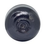 Raku Matcha Bowl Black Bottom