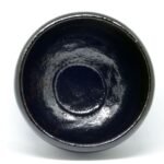 Raku Matcha Bowl Black Inside
