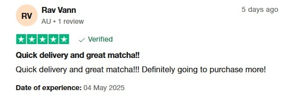 rav vann ujiha matcha review