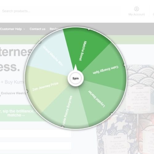 ujiha matcha spin the wheel