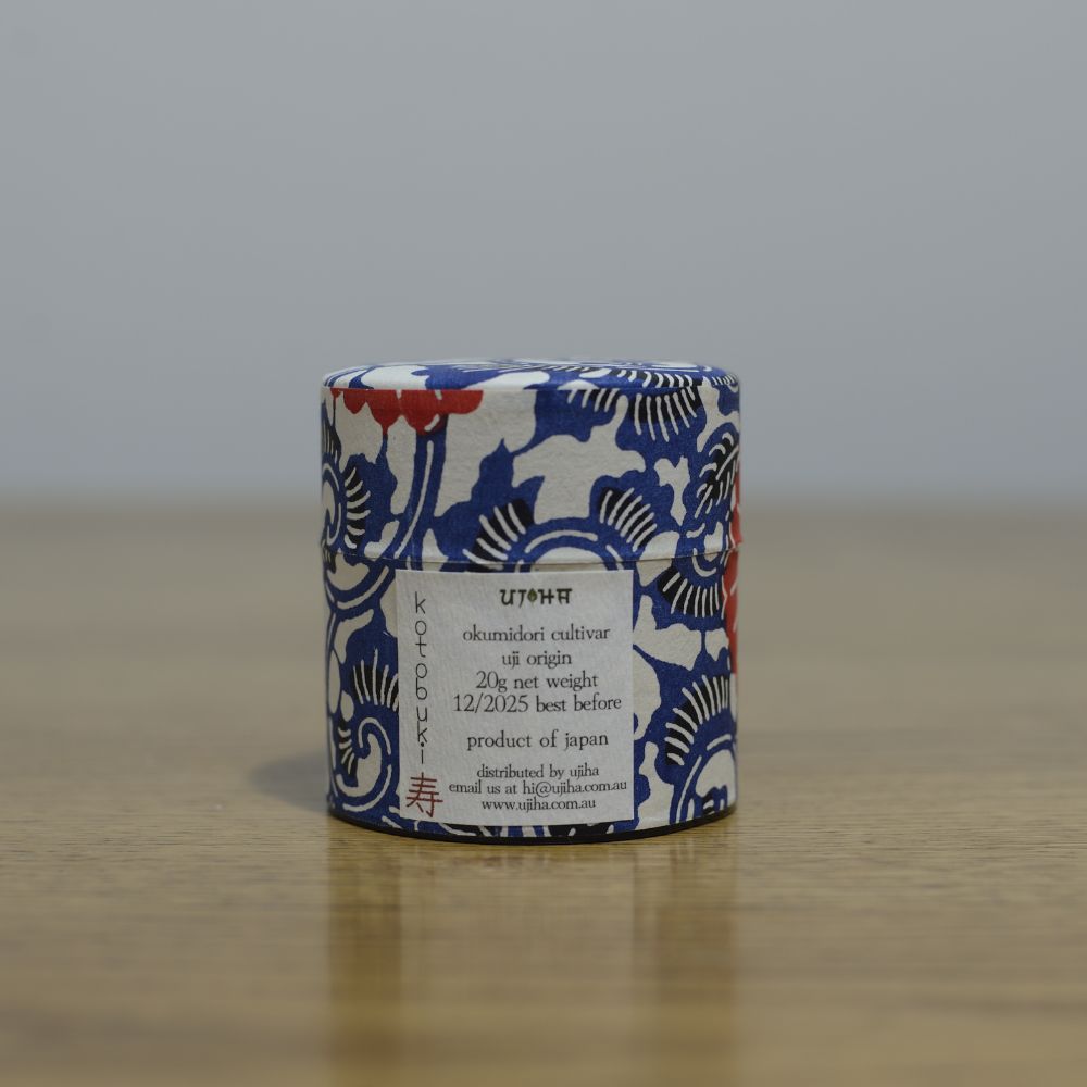 kotobuki in washi can